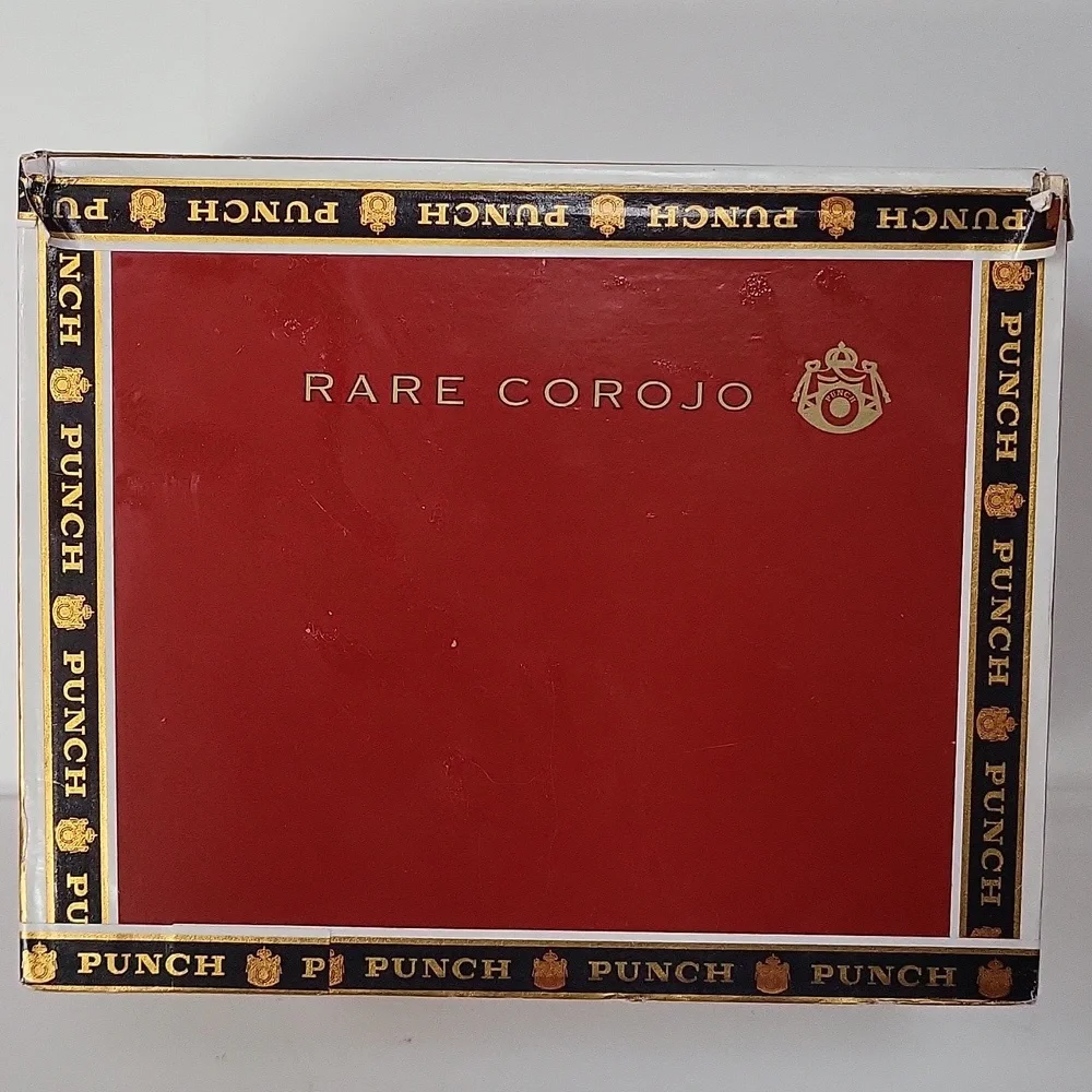 Punch Rothschilds Rare Corojo Edition Wood Lift Lid Cigar Box